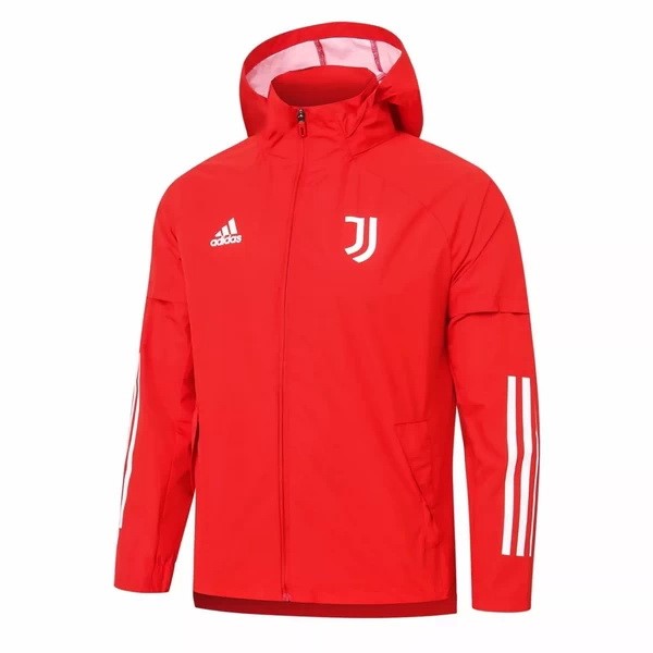 Rompevientos Juventus 2020-21 Rojo Blanco